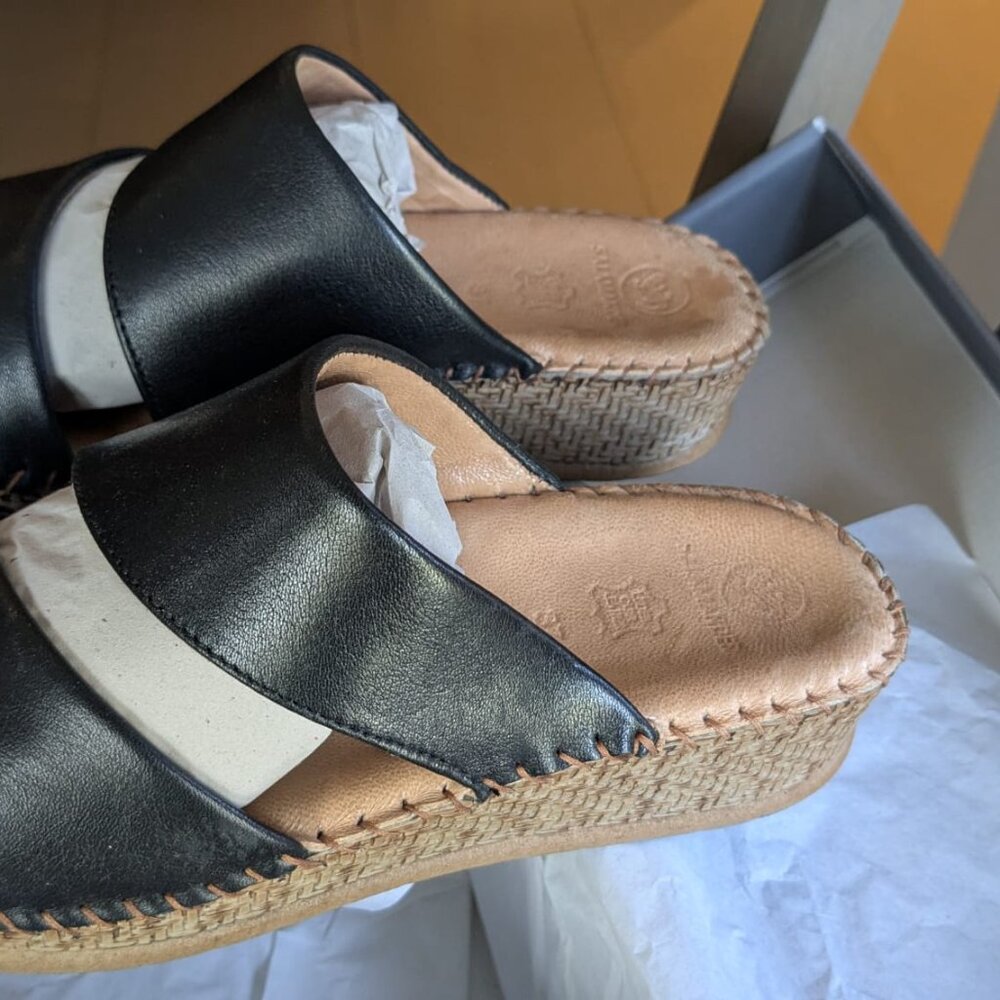 Salamander Sandals Black EU size 37, UK size 4